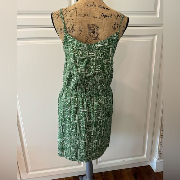 Summer dress Green pattern - Picture 2 of 7